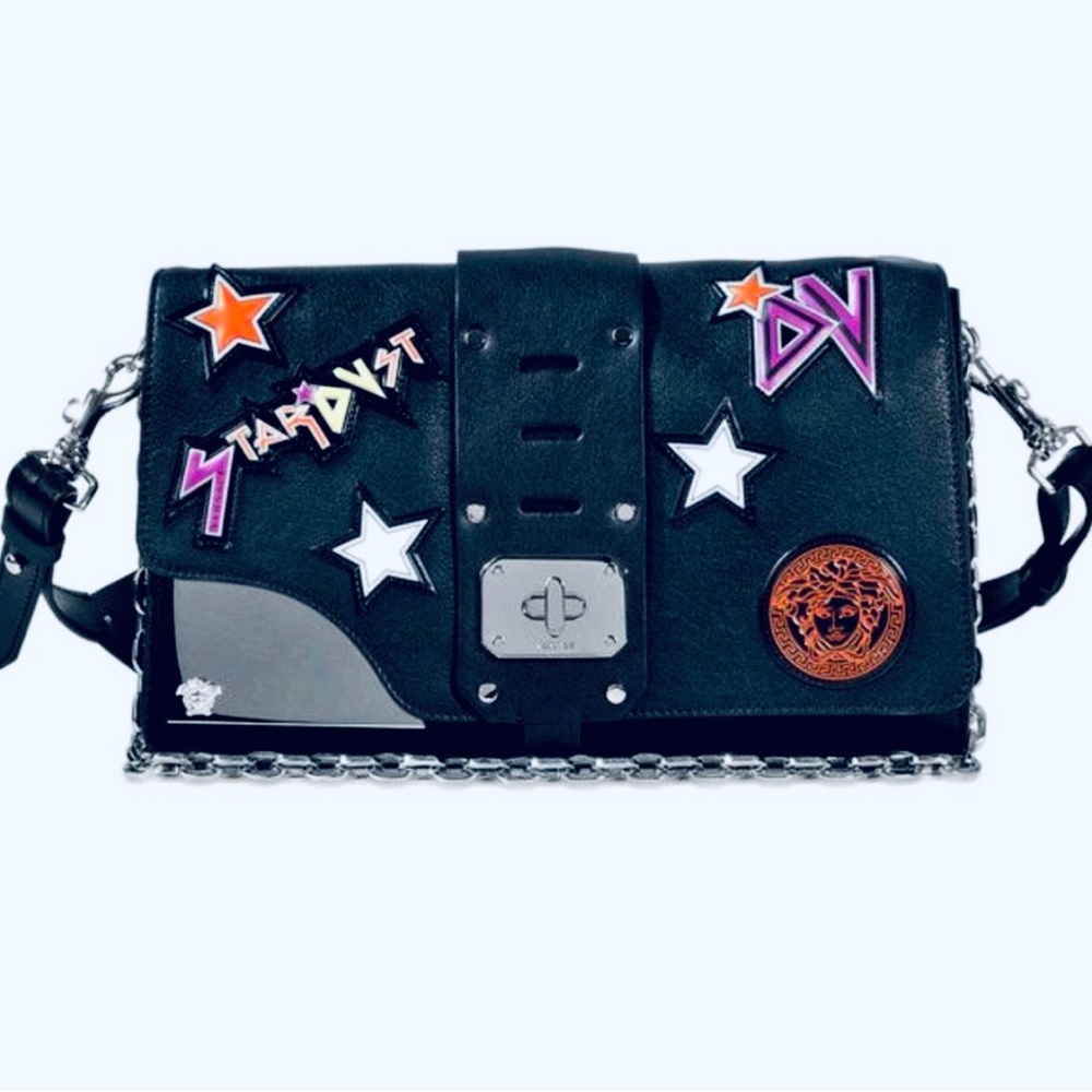 SOLD ON GRAILED Versace Stardust Patchwork Shoulder Bag/Crossbody